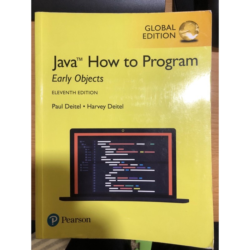 Java程式設計 Java how to program 11th edition 9成新 沒什麼筆記 | 蝦皮購物