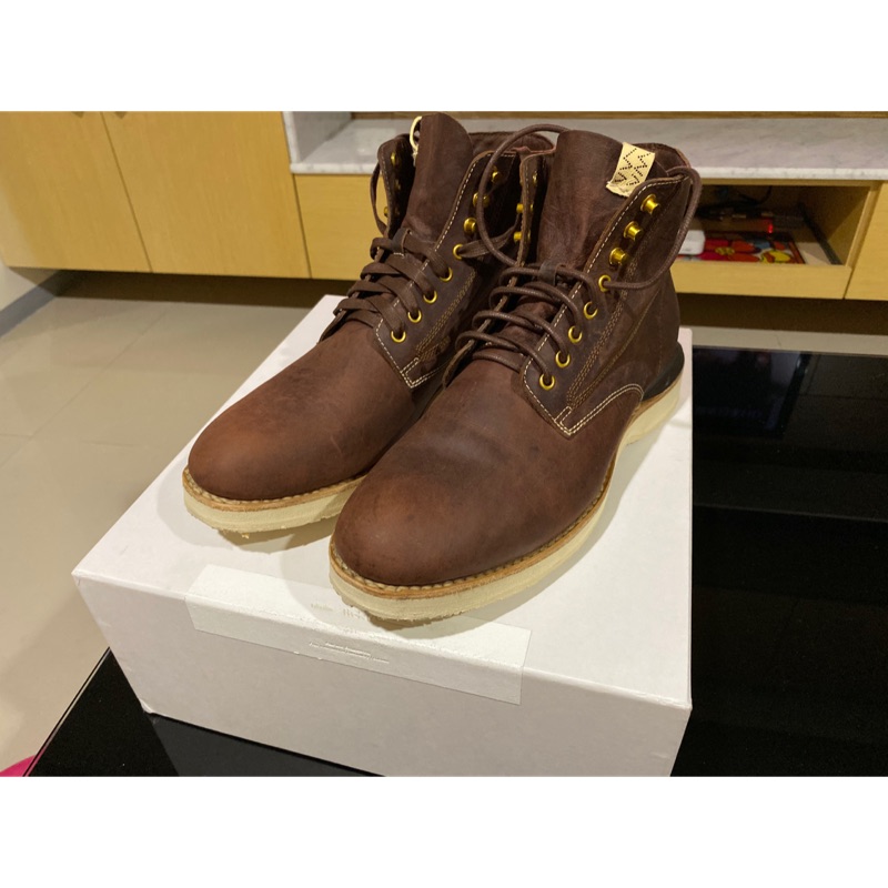 Visvim Virgil Boots-Folk (KNGR) DK.BROWN