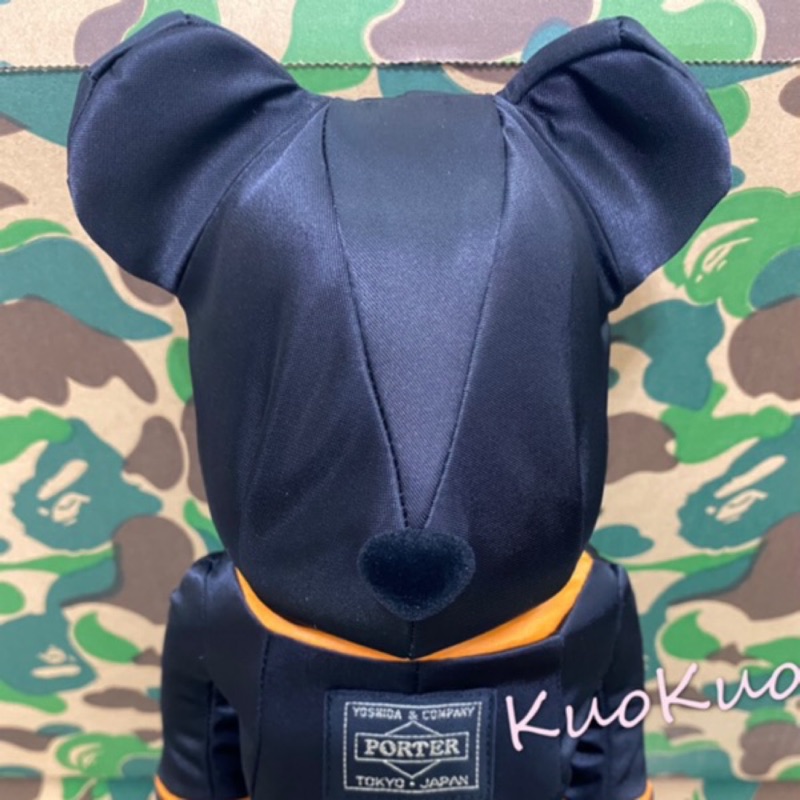 BE@RBRICK × PORTER 400％ TANKER BLACK Special Edition 黑色| 蝦皮購物