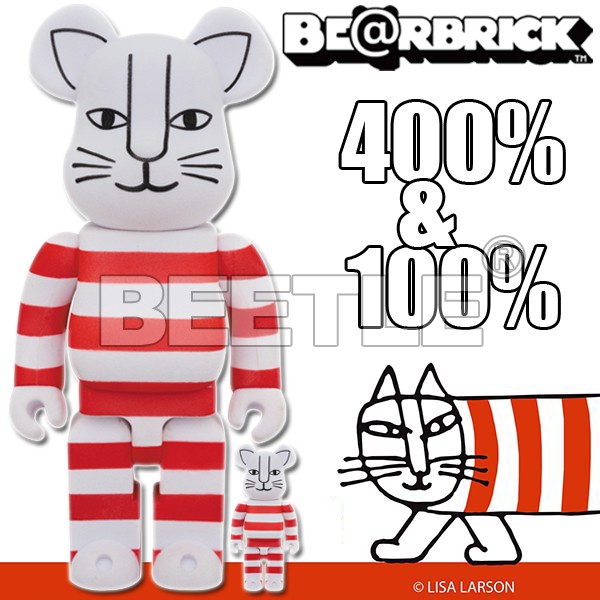 ベアブリック BE@RBRICK リサラーソン マイキー400%（BE@RBRICK