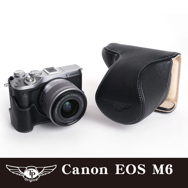 TP original】 真皮皮套Canon EOS M6 EOSM6 EOS 6 專用| 蝦皮購物