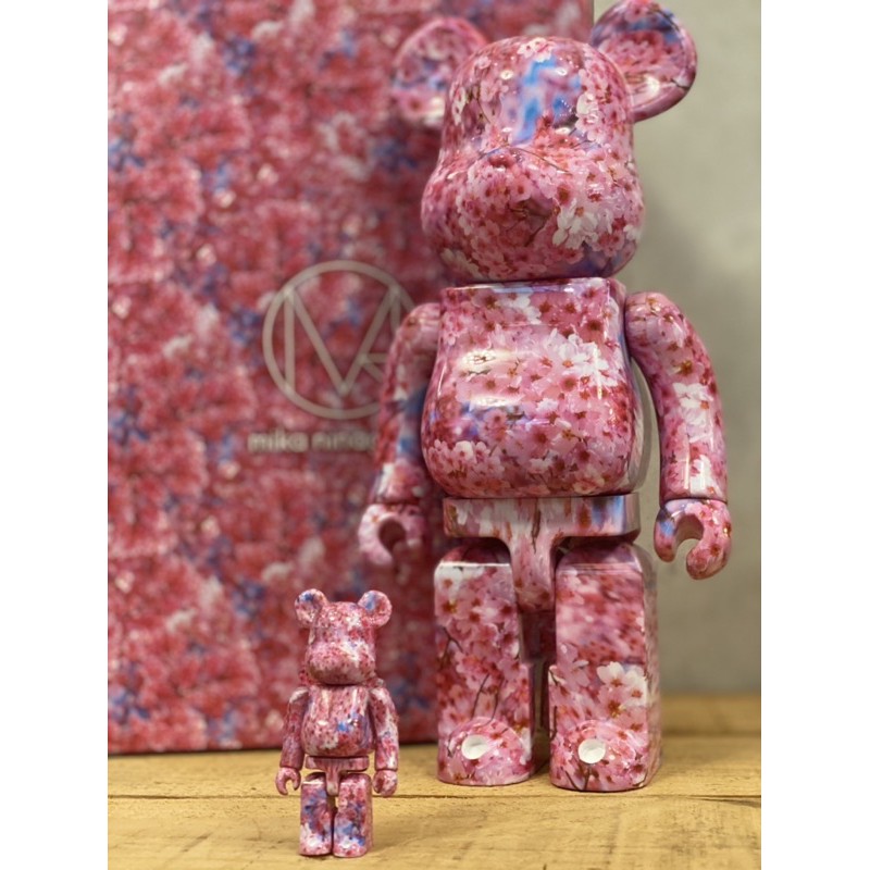 BE@RBRICK 蜷川實花mike ninagawa SAKURA 櫻花 🌸400%+100%