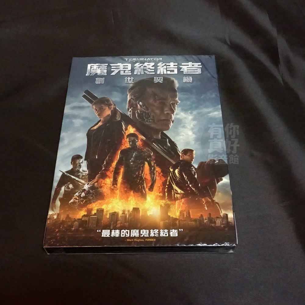 全新影片《魔鬼終結者：創世契機》DVD 阿諾施瓦辛格艾米利亞克拉克傑寇