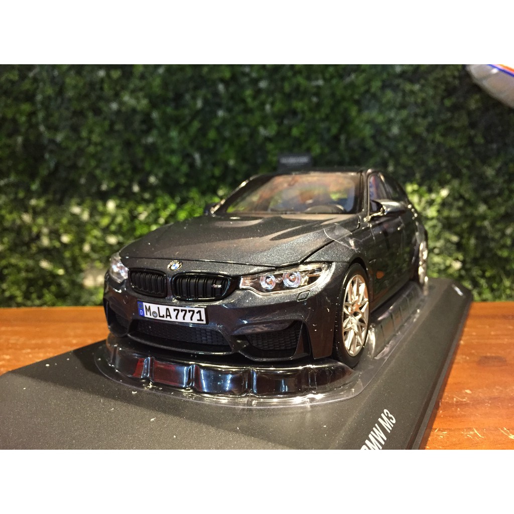 1/18 Norev BMW M3 F80 2016 Mineral Grey 80432411554【MGM】 | 蝦皮購物