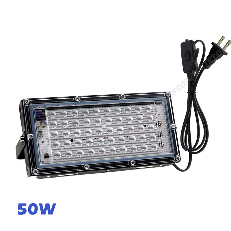 台灣出貨 100w UV燈 紫外燈 固化燈 395nm 紫外線 uv膠 紫光燈 美甲燈 UV膠 螢光燈 萬聖節 派對燈 | 蝦皮購物