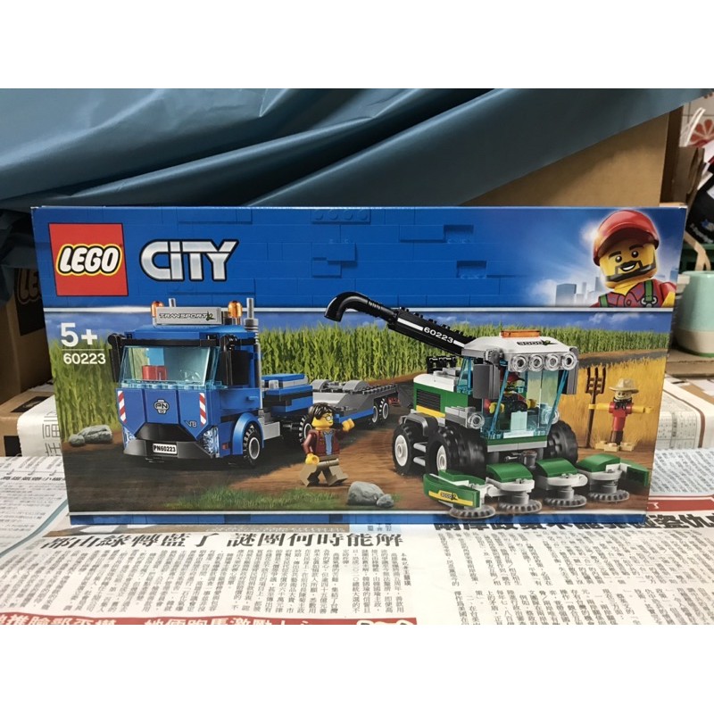 LEGO 60223 CITY 城市系列 收割機運送車