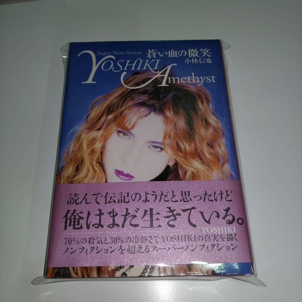 YOSHIKI 訪談寫真集 Amethyst 蒼血的微笑 / 蒼い血の微笑 X JAPAN XJAPAN