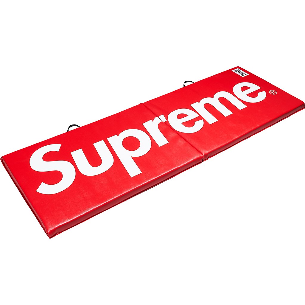 紐約范特西】預購Supreme Everlast Folding Exercise Mat Red 皮革摺疊