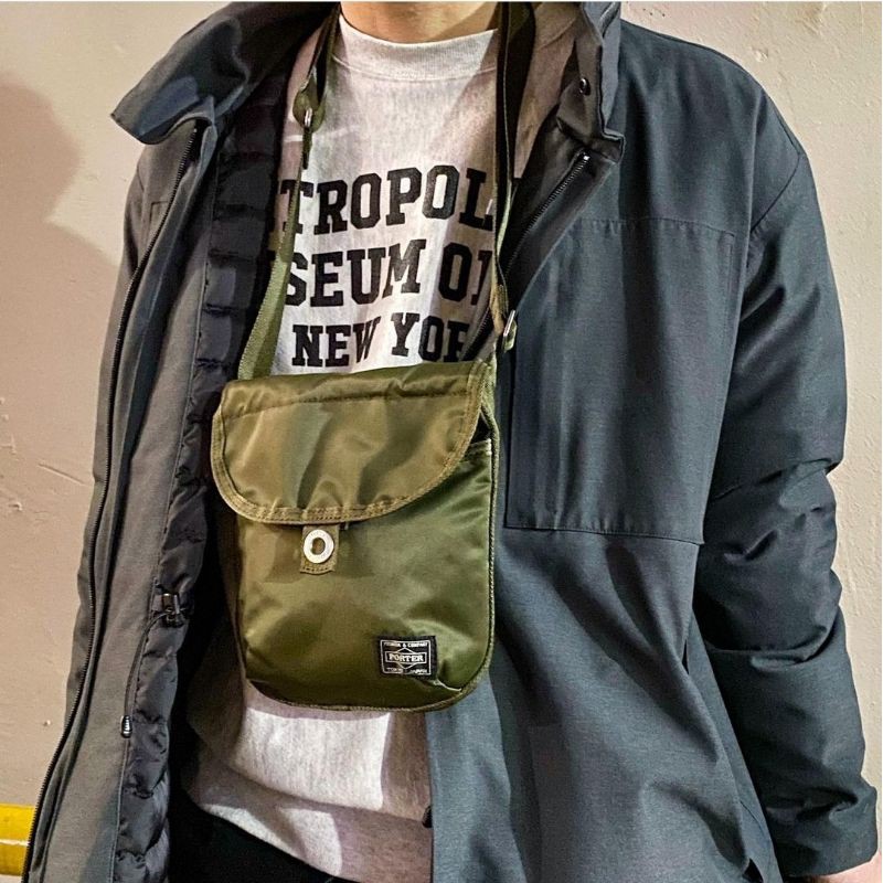 PORTER / PORTER FRAME SHOULDER BAG【日本製】尼龍單肩包/斜肩包