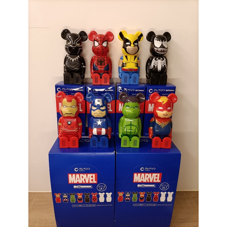 BE@RBRICK x 加護靈 庫柏力克熊 漫威英雄系列 除菌熊 MARVEL 現貨馬上出