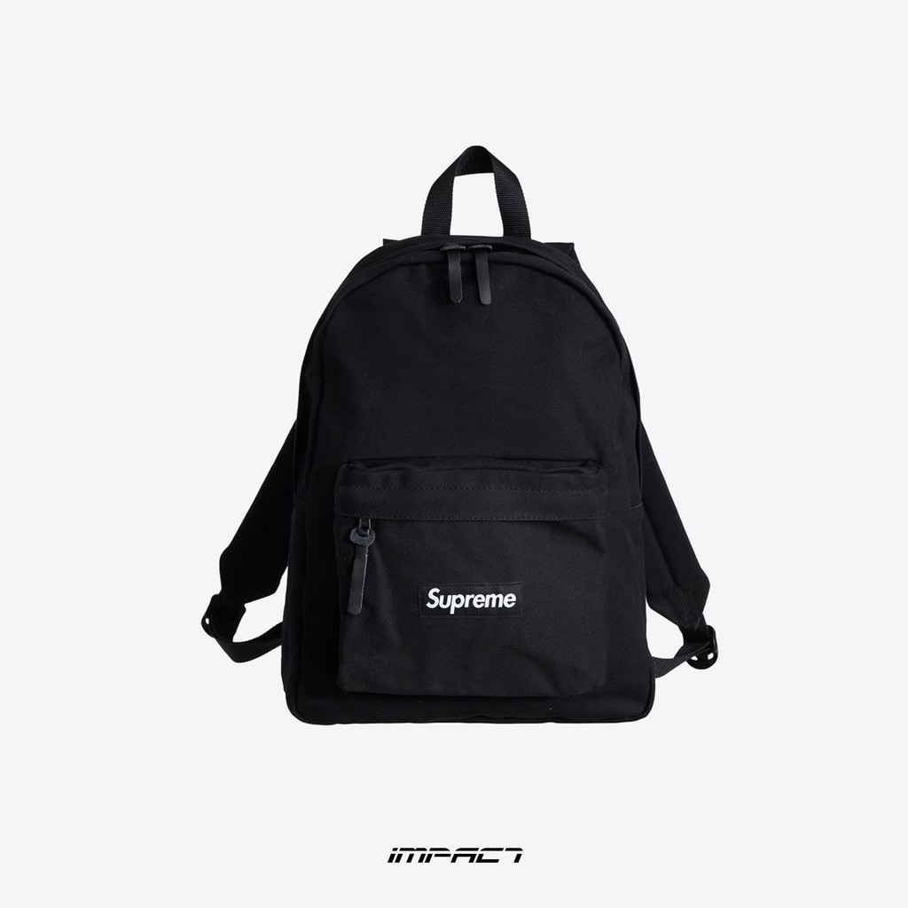 Supreme FW20 Canvas Backpack 後背包黑帆布IMPACT | 蝦皮購物