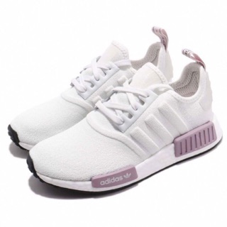 Adidas nmd white clearance lavender