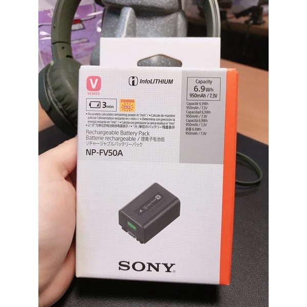 Sony NP-FV50A Li-Ion accu voor V Serie Foto de Vakman