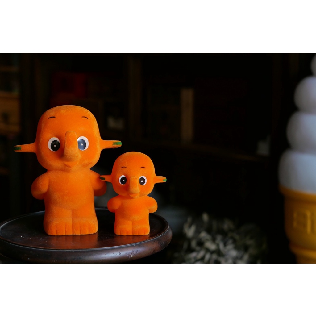 ラクマ商品　超希少品⭐️ 特大サトちゃん・ソフビ・メダル付き・佐藤製薬 ラクマ様専用商品 🟠超希少品⭐️ 特大サトちゃん・ソフビ