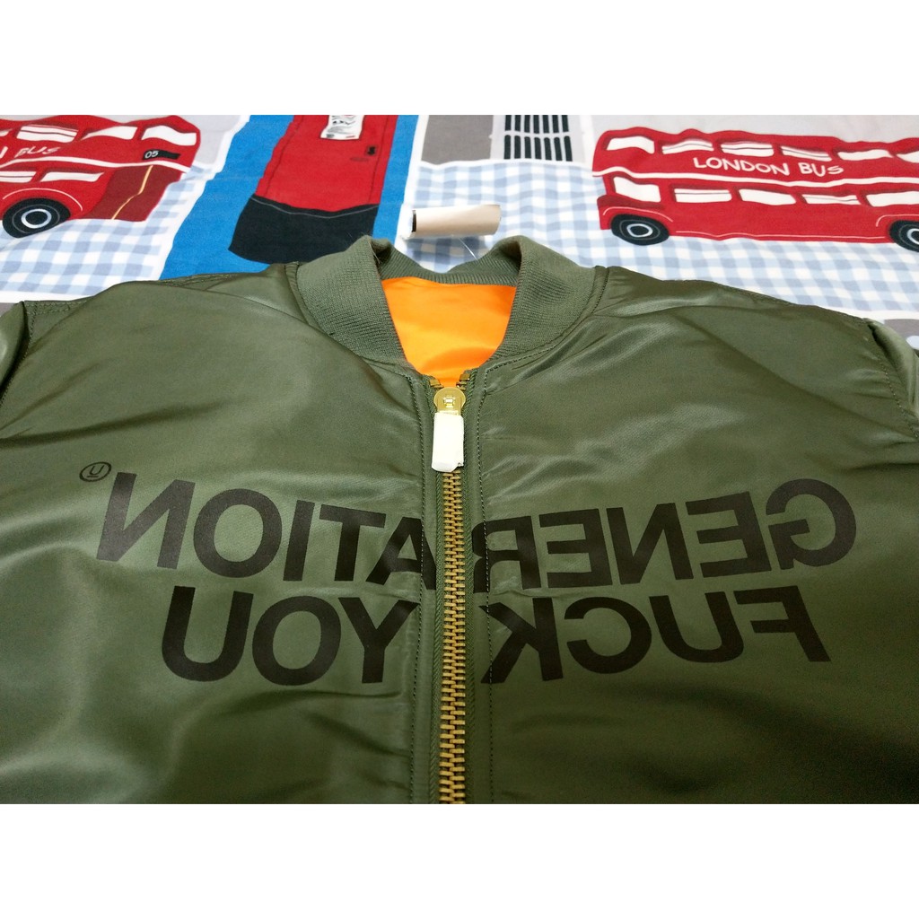 Supreme Undercover Reversible MA-1 Olive (全新S號) 大降價QQ