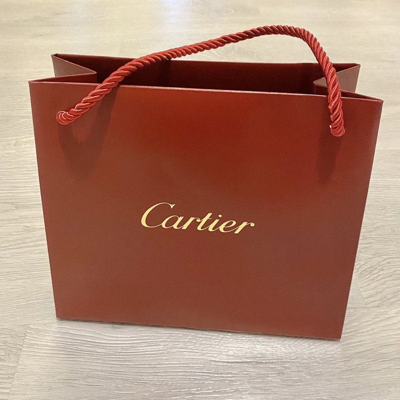 正品 Cartier 專櫃紙袋 卡地亞 專櫃紙袋 現貨