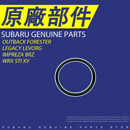 806939040 SUBARU Forester Legacy Impreza STI 凸輪軸進氣鏈輪O型圈