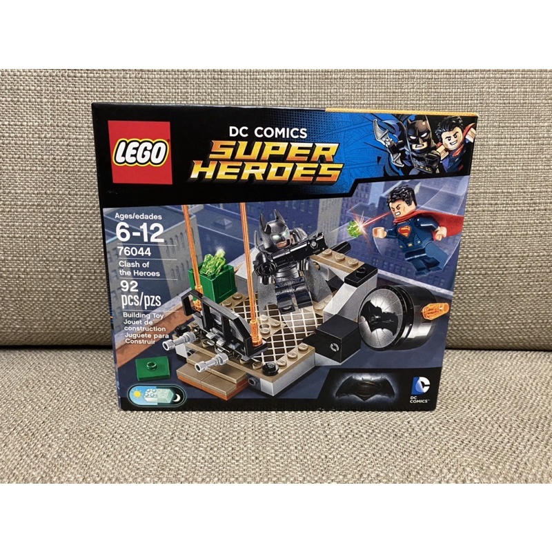 樂高 LEGO 76044 蝙蝠俠跟超人打架 | 蝦皮購物