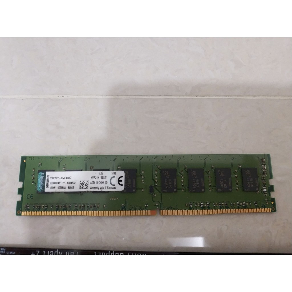金士頓 DDR4-2133 8GB KVR21N15S8/8 | 蝦皮購物