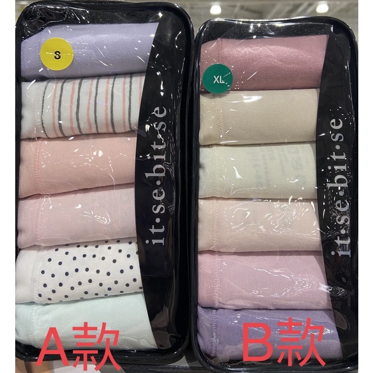 🎉現貨特價！Itsebitse 女棉內褲六入組 亞洲尺寸SXXL吉兒好市多COSTCO代購 蝦皮購物