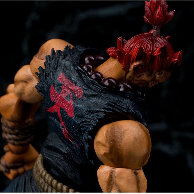 正版Play Arts 改kai 快打旋風豪鬼Gouki Akuma 非storm toys | 蝦皮購物