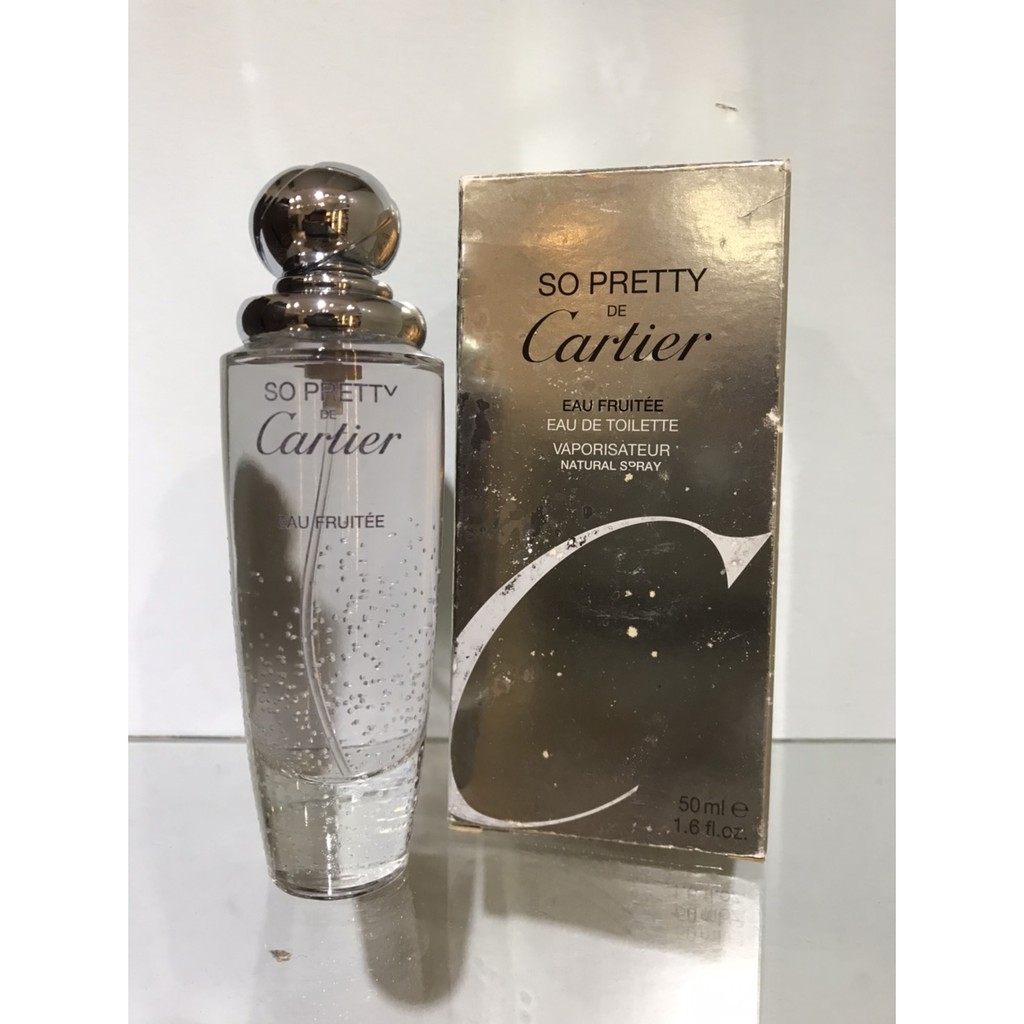 絕版香水 💕💕 2000年 Cartier So Pretty EDU FRUITEE 果漾美艷女性淡香水50ml