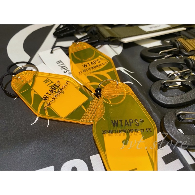 現貨WTAPS 19AW 315 / KEY HOLDER. ACRYLIC 鑰匙圈鑰匙扣| 蝦皮購物