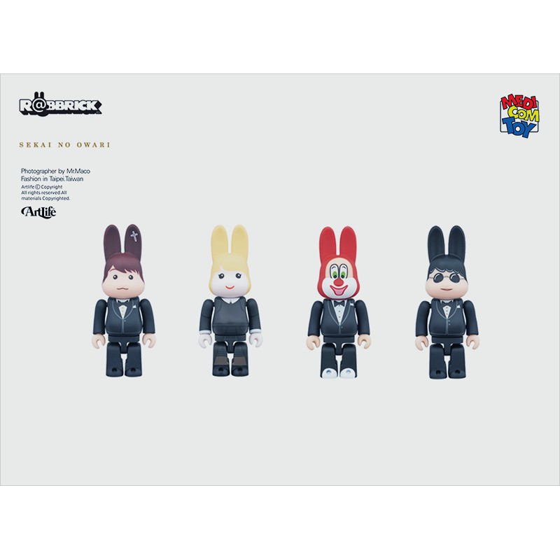 BE@RBRICK SEKAI NO OWARI 100%-