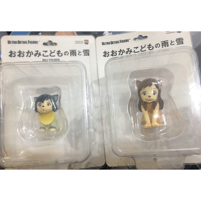 細田守 おおかみこどもの雨と雪 ウルトラディティールフィギュア 雨 雪