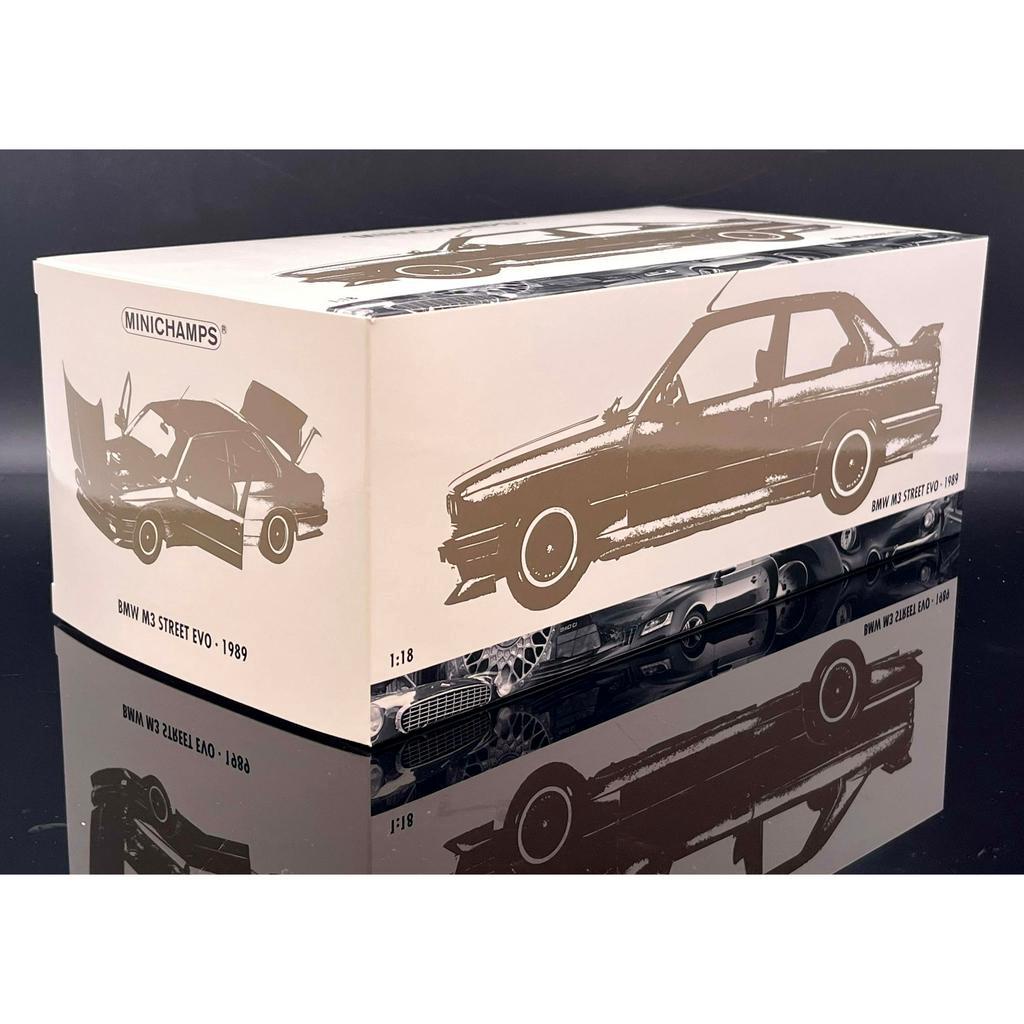 MASH】現貨特價Minichamps 1/18 BMW M3 E30 Street EVO 1989 MASH】現貨特價Minichamps 1/18 BMW M3 E30 Street EVO 1989