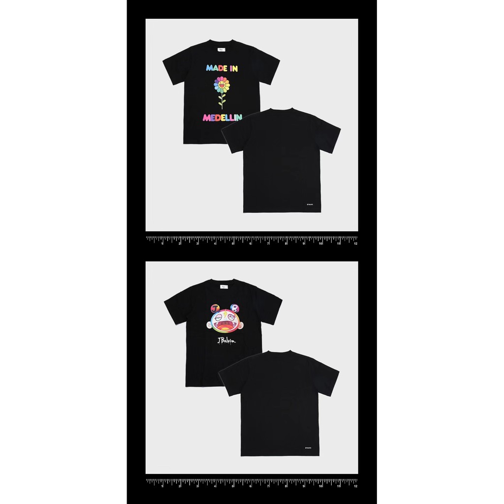 jbalvin×村上隆 JB Monster Face Tee（JBalvin x Takashi Murakami  