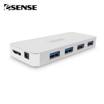 Esense鋁合金4Port USB 3.0 HUB | 蝦皮購物
