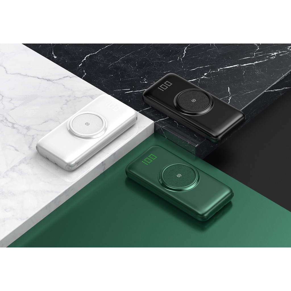 ONAIR 一代 自帶線 超輕薄 無線充電 液晶 行動電源 10000mAh P1 無線充