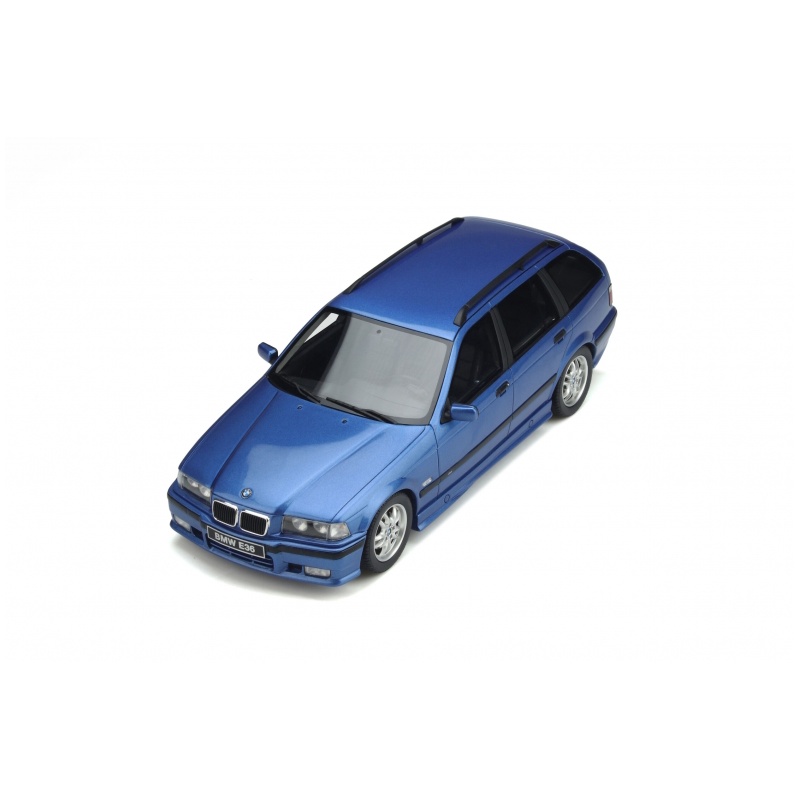 BMW e36 328i touring M Package blue modelcar OT358 Otto 1:18