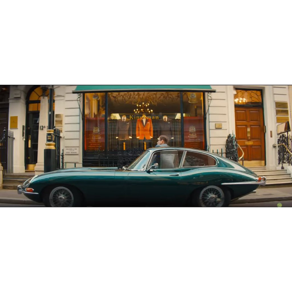 Jaguar E TYPE 1:18 金牌特務仿真合金汽車模型收藏細緻高品質版英國