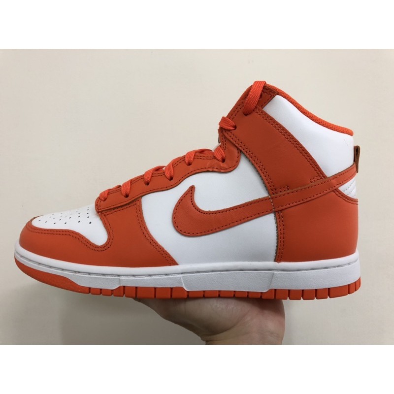 NIKE Dunk 高筒鞋Orange Blaze 尺寸:US8 US9.5 | 蝦皮購物