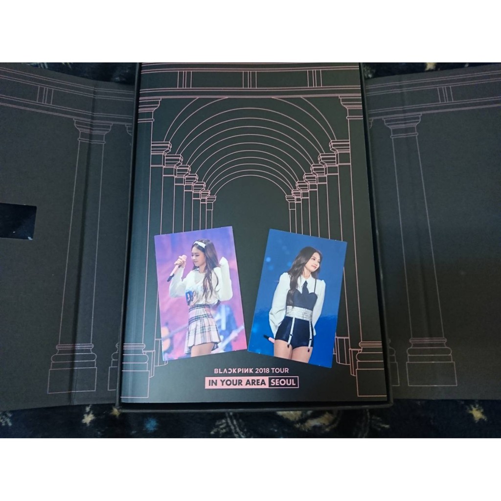 Blackpink 2018 TOUR IN YOUR AREA SEOUL DVD (韓國進口版) 附jennie小