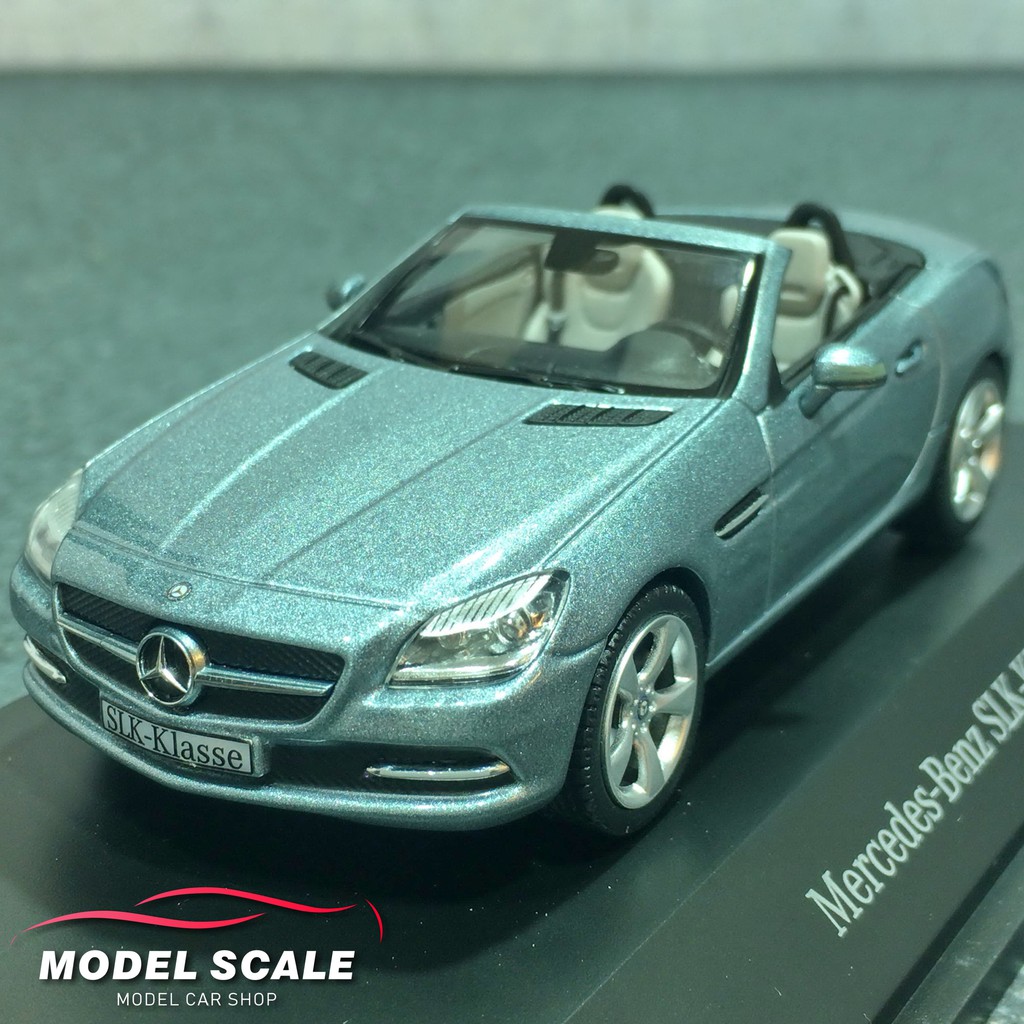 模例】Schuco 1/43 賓士原廠Mercedes Benz SLK R172 convertible