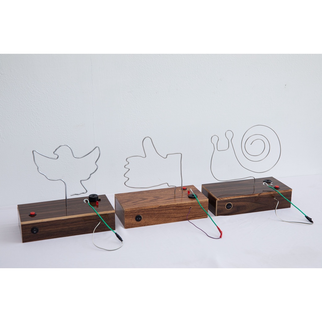僑麥教材工藝社/DIY材料包/生活科技/木工電子/電流迷宮/電流急急棒 | 蝦皮購物