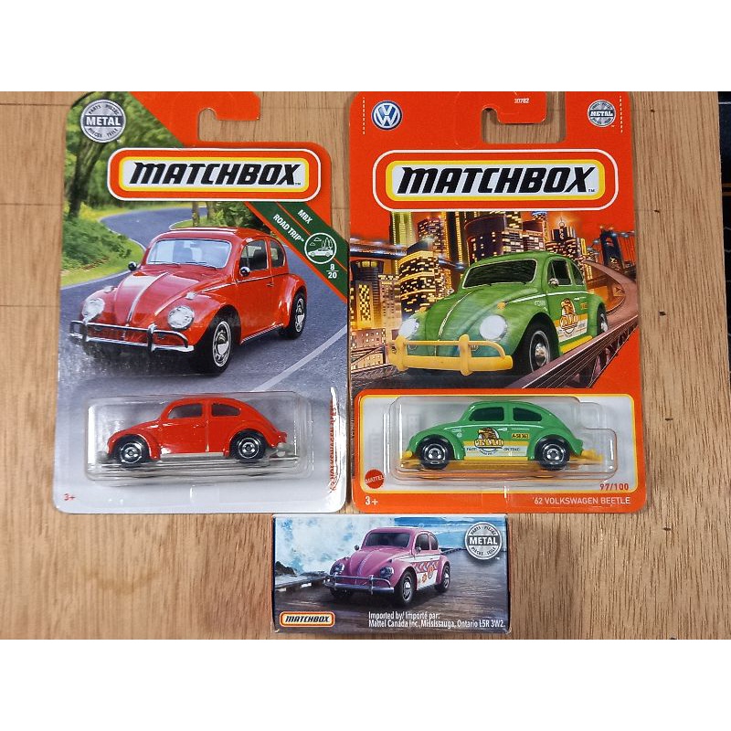 1/64 火柴盒小汽車 matchbox 1962 62 VOLKSWAGEN BEETLE