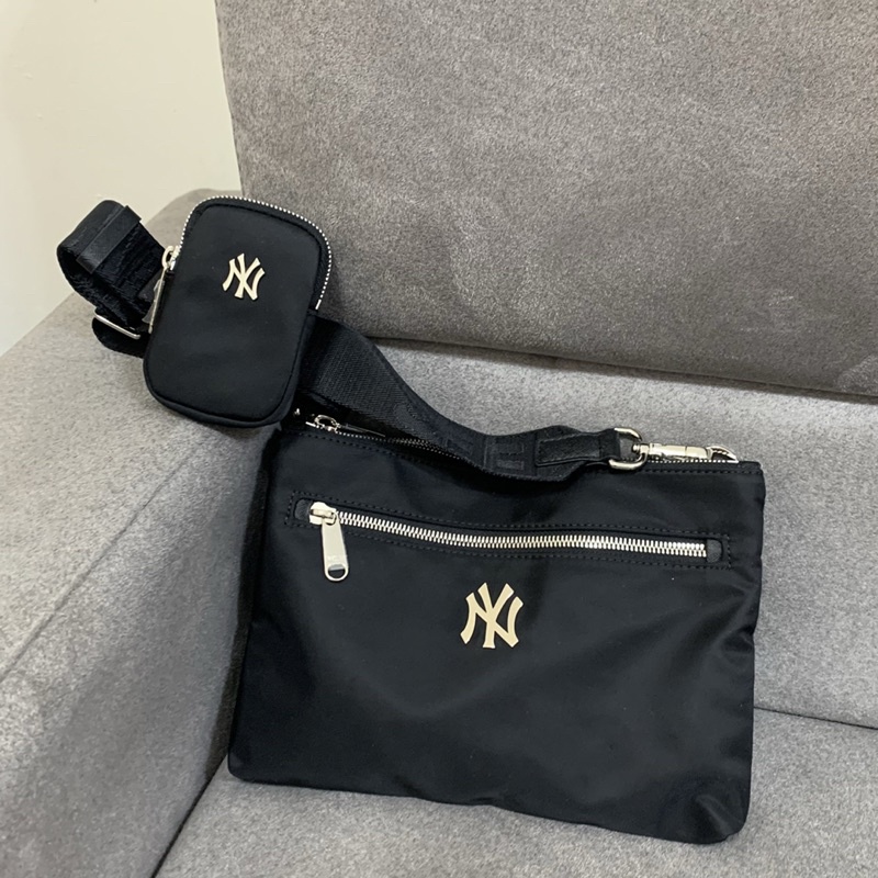 MLB 兩用斜背包 子母包 肩背包 全新 | 蝦皮購物