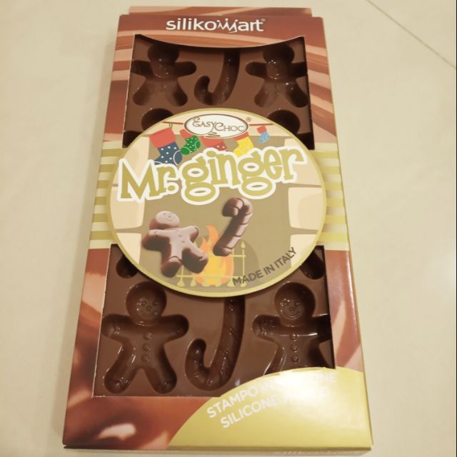 Silikomart SCG12 Mr. Ginger Chocolate Mold