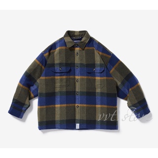 DESCENDANT 21AW CLAIRTON PLAID JACKET 長袖襯衫 外套 夾克