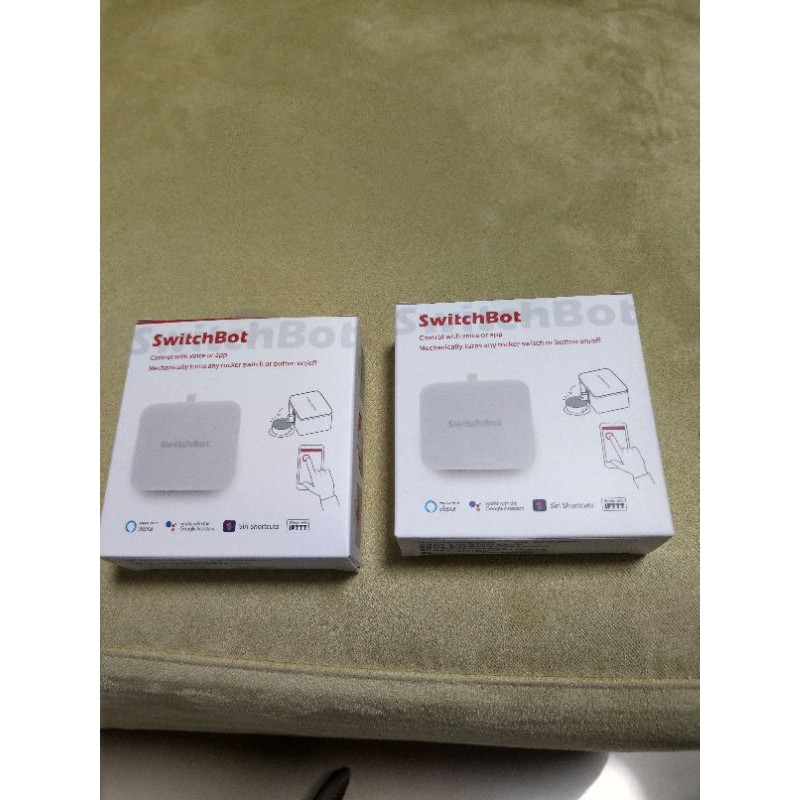 「SwitchBot Button 開關機器人x2」+「SwitchBot Hub Mini 主控機器人」 | 蝦皮購物