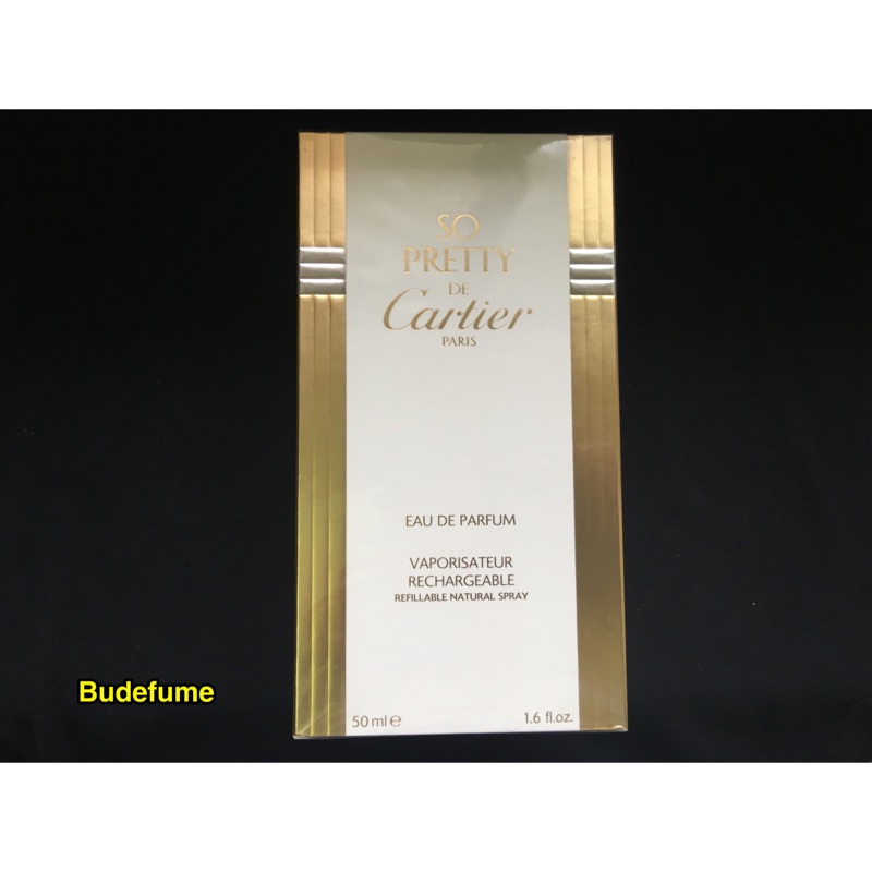 Cartier So Pretty EDP Rechargeable 美麗佳人女性淡香精精裝版50ml