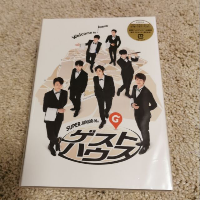super junior m 團綜guest house 日本初回七碟版| 蝦皮購物