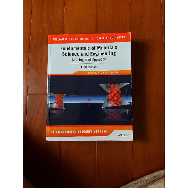 Fundamentals of materials science and engineering 化學材料與工程 | 蝦皮購物