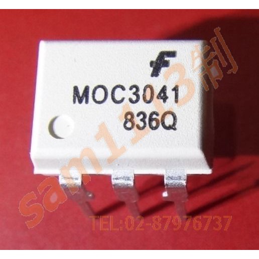 Optocoupleur MOC3041M – Photocoupleur Phototransistor DIP-6, Neuf D’origine