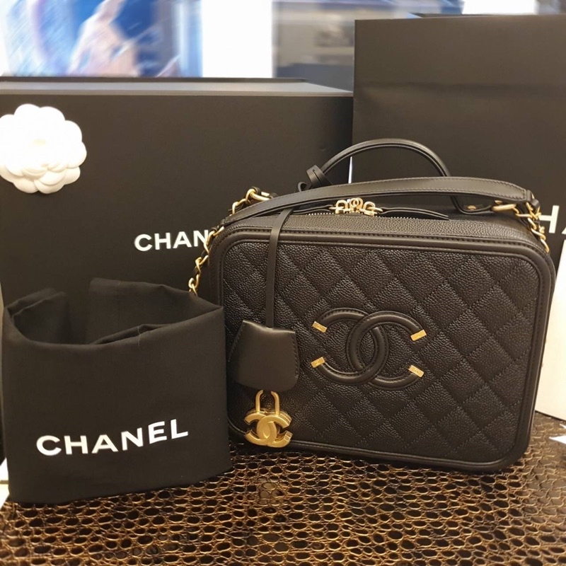 Chanel vanity case 24cm new arrivals