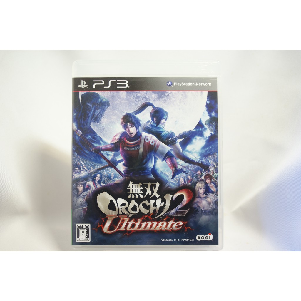 耀西]二手純日版SONY PS3 無雙OROCHI 蛇魔2 Ultimate 含稅附發票| 蝦皮購物